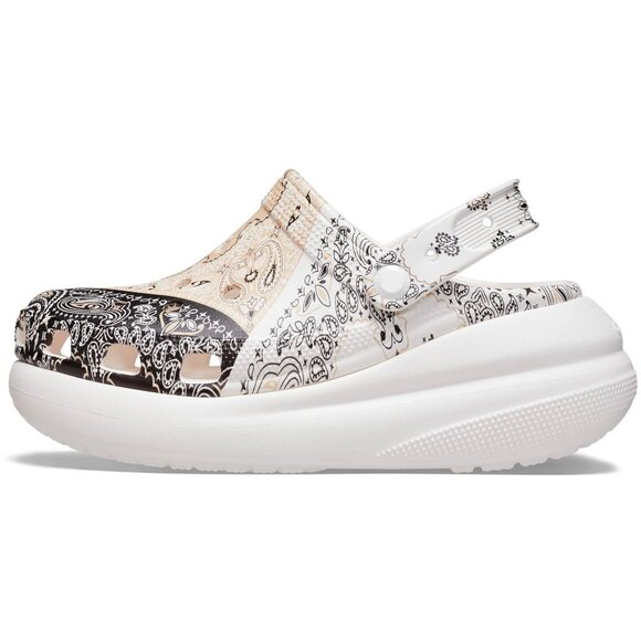 CROCS Men's Bandana Print Crush Clogs Size 13 NEW NWOT - Picture 1 of 4